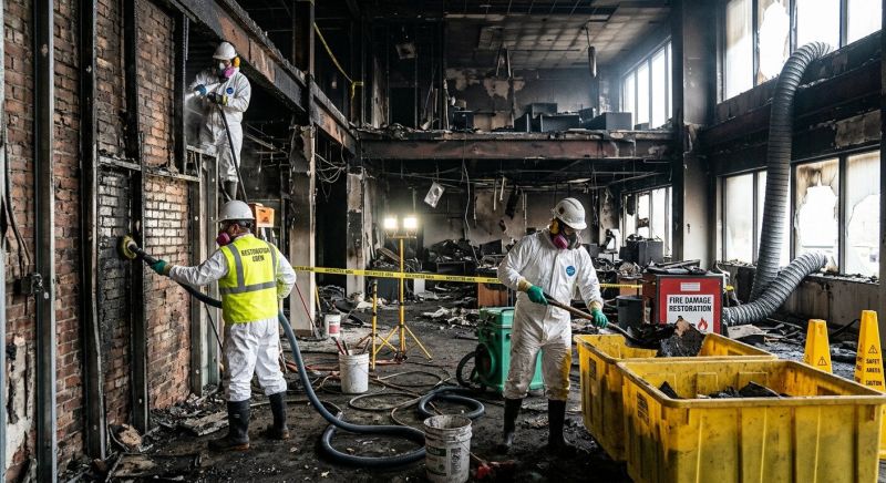 Commercial Fire Restoration in Scottsdale, AZ
