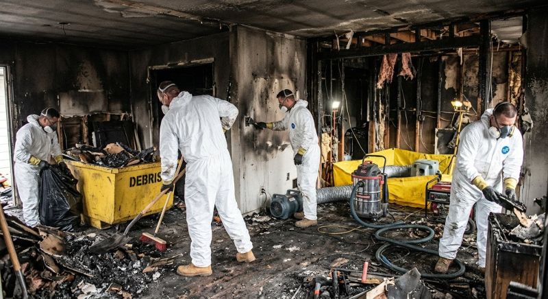 Fire Damage Cleanup in Chandler, AZ