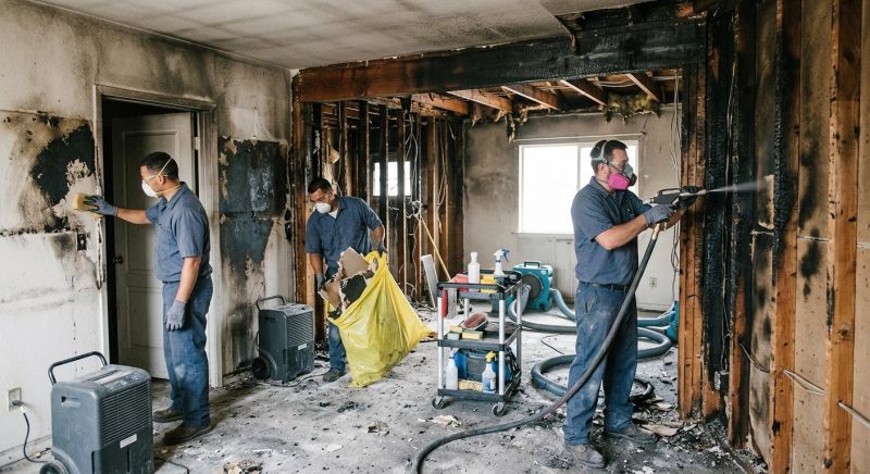 Fire Damage Cleanup in Austin, TX