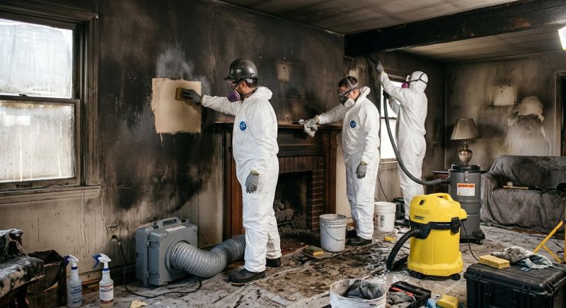 Soot Cleaning in Gilbert, AZ