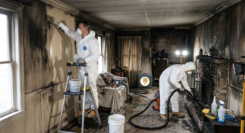 Soot Cleaning in Marin County, CA