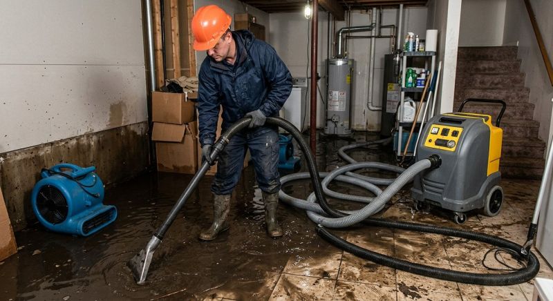Basement Water Removal in Gilbert, AZ