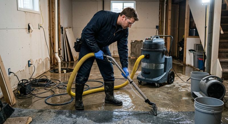 Basement Water Removal in Chandler, AZ