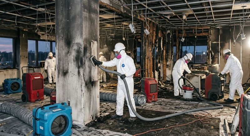 Commercial Fire Damage Repair in Marin County, CA