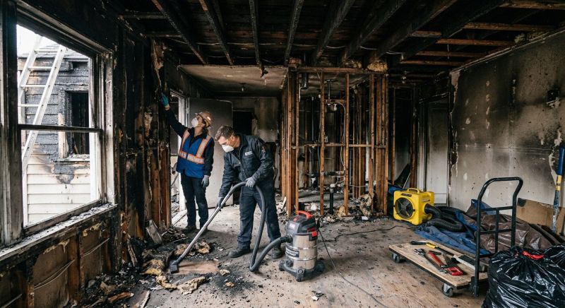 Commercial Fire Damage Repair in Chandler, AZ