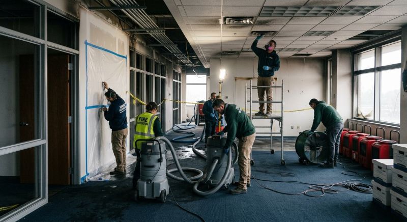 Commercial Fire Mitigation in Gilbert, AZ