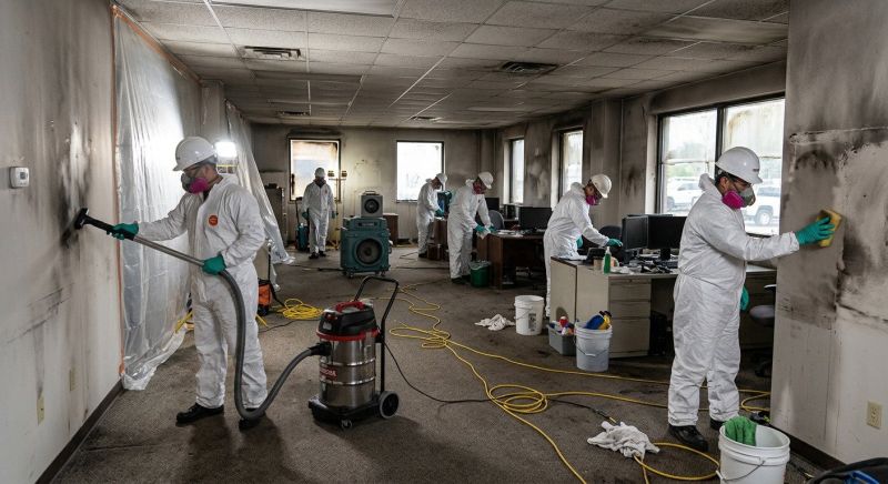 Commercial Fire Restoration in Fort Mill, SC