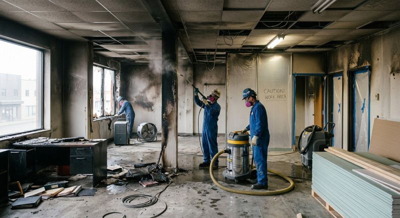 Commercial Fire Restoration in Austin, TX
