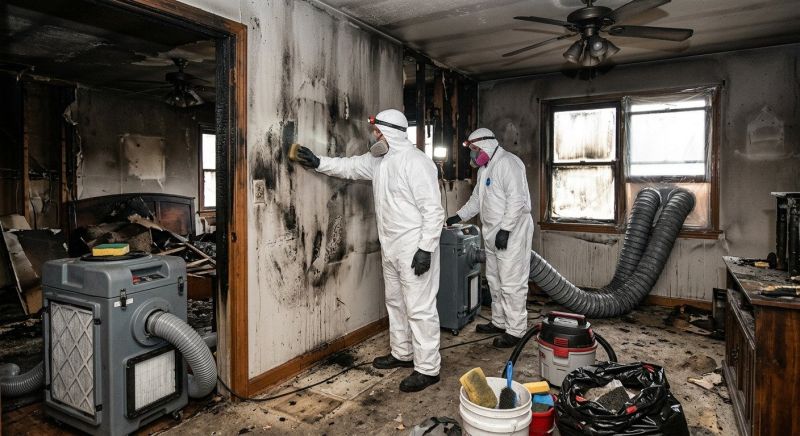 Fire Damage Cleaning in Gilbert, AZ