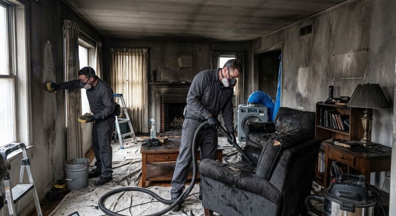Fire Damage Cleaning in Marin County, CA