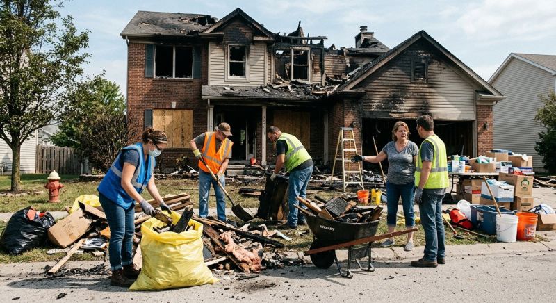 Fire Damage Cleanup in Scottsdale, AZ