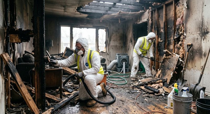 Fire Damage Cleanup in Phoenix, AZ