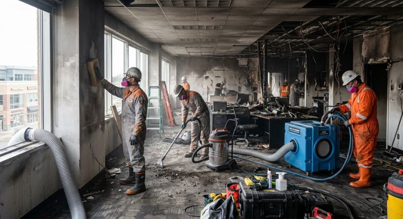 Fire Damage Cleanup in Gilbert, AZ