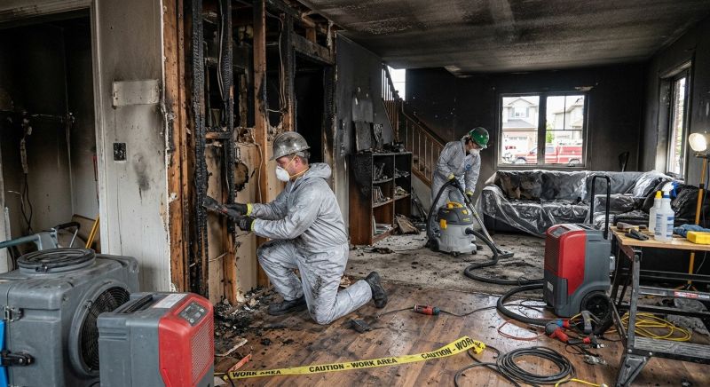 Fire Damage Cleanup in Austin, TX