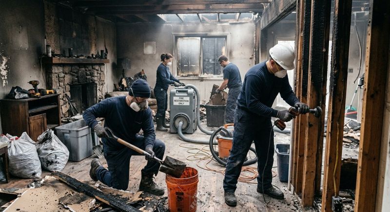 Fire Damage Reconstruction in Napa, CA
