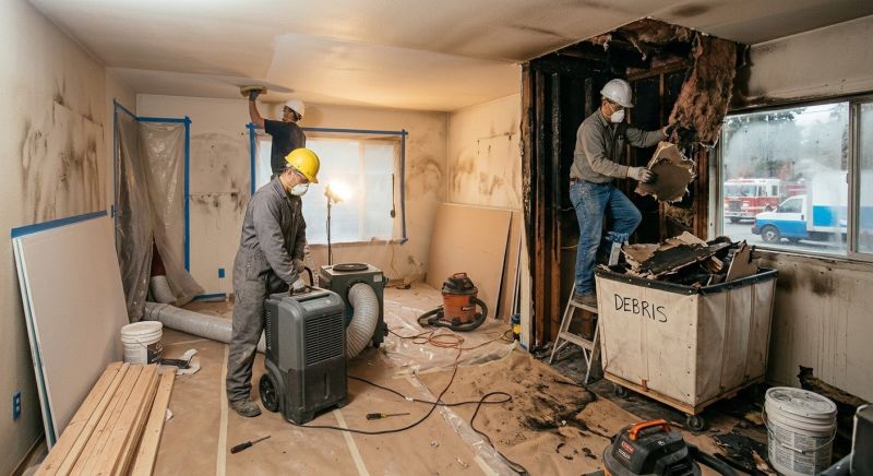 Fire Damage Repair in Fort Mill, SC