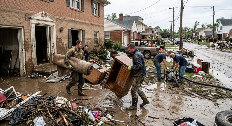 Flood Damage Cleanup in Gilbert, AZ