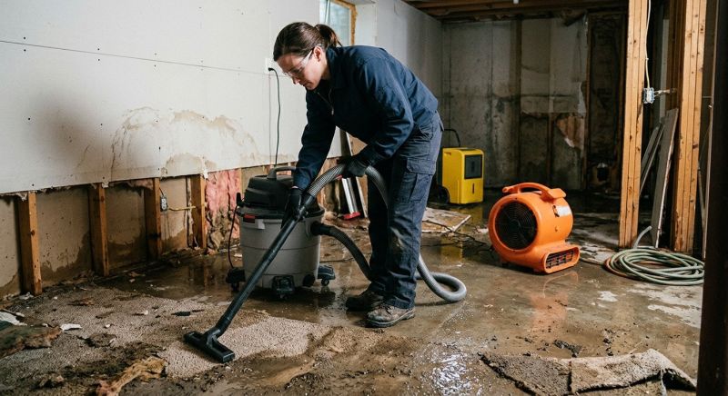 Flood Damage Repair in Gilbert, AZ