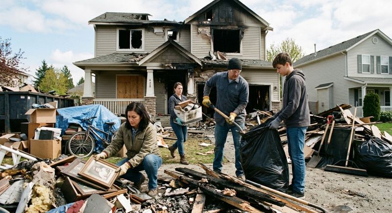 House Fire Recovery in Marin County, CA