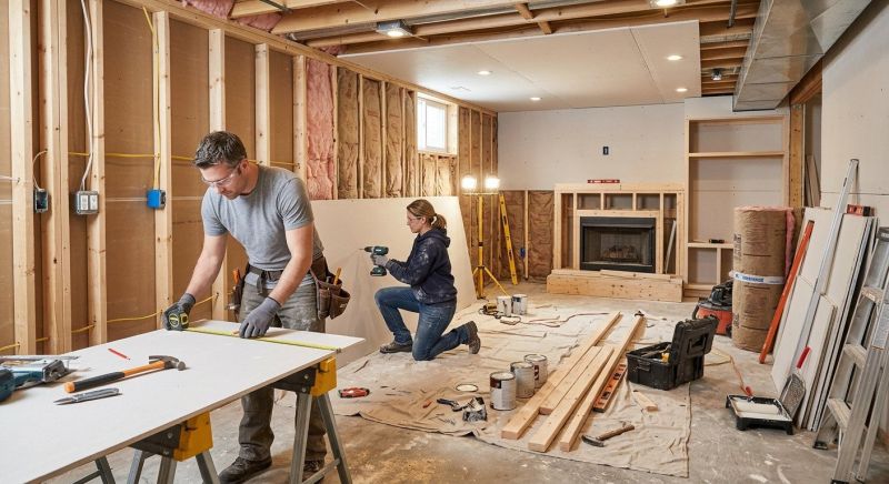 Living Room Renovation in Alpharetta, GA