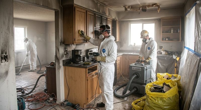 Residential Fire Restoration in Austin, TX