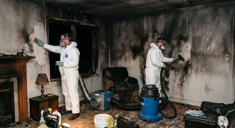 Smoke Damage Remediation in Santa Rosa, CA