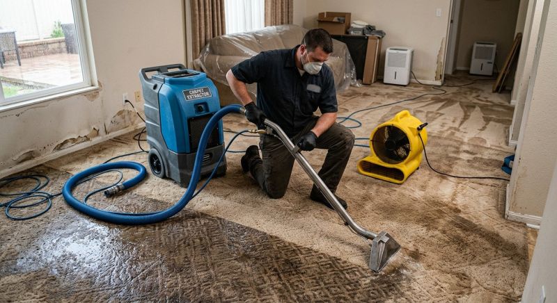 Wet Carpet Drying in Phoenix, AZ